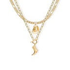 Cowboy Boot & Hat Layered Necklace