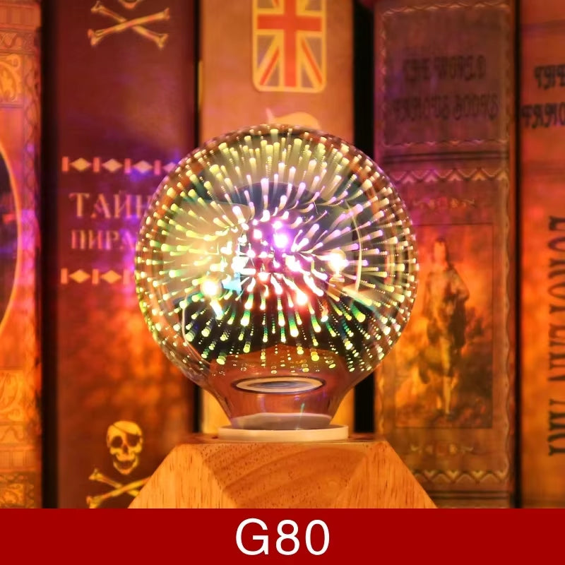 3D Fireworks LED Bulb