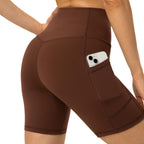 High-Waist 6” Yoga Biker Shorts