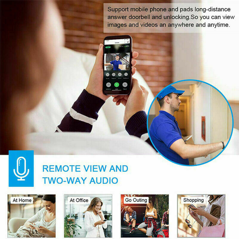 WiFi Ring Video Doorbell 1080P HD
