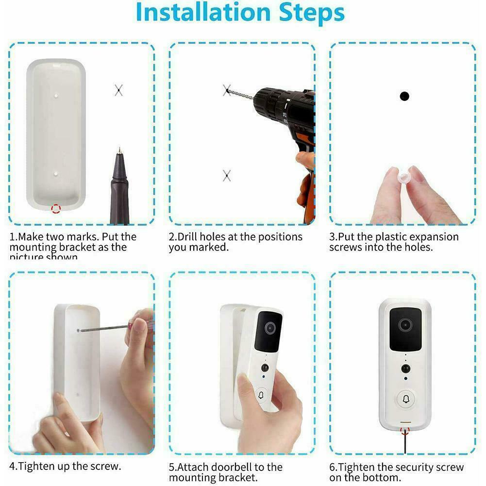 WiFi Ring Video Doorbell 1080P HD