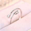 Adjustable Music Note Ring