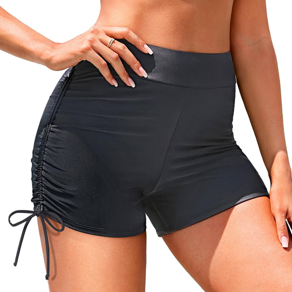 Women’s High-Waist Swim Shorts