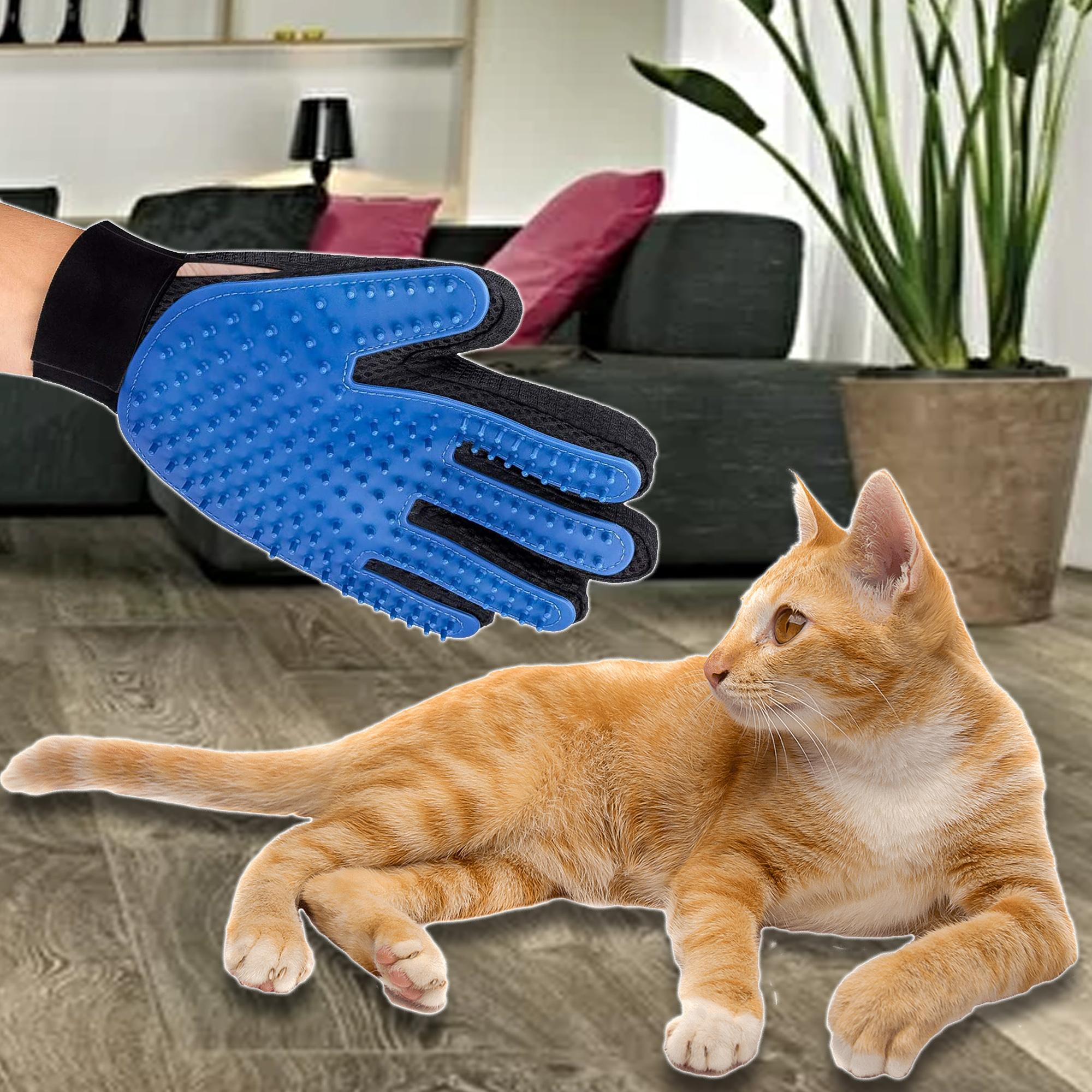Pet Grooming Glove Brush
