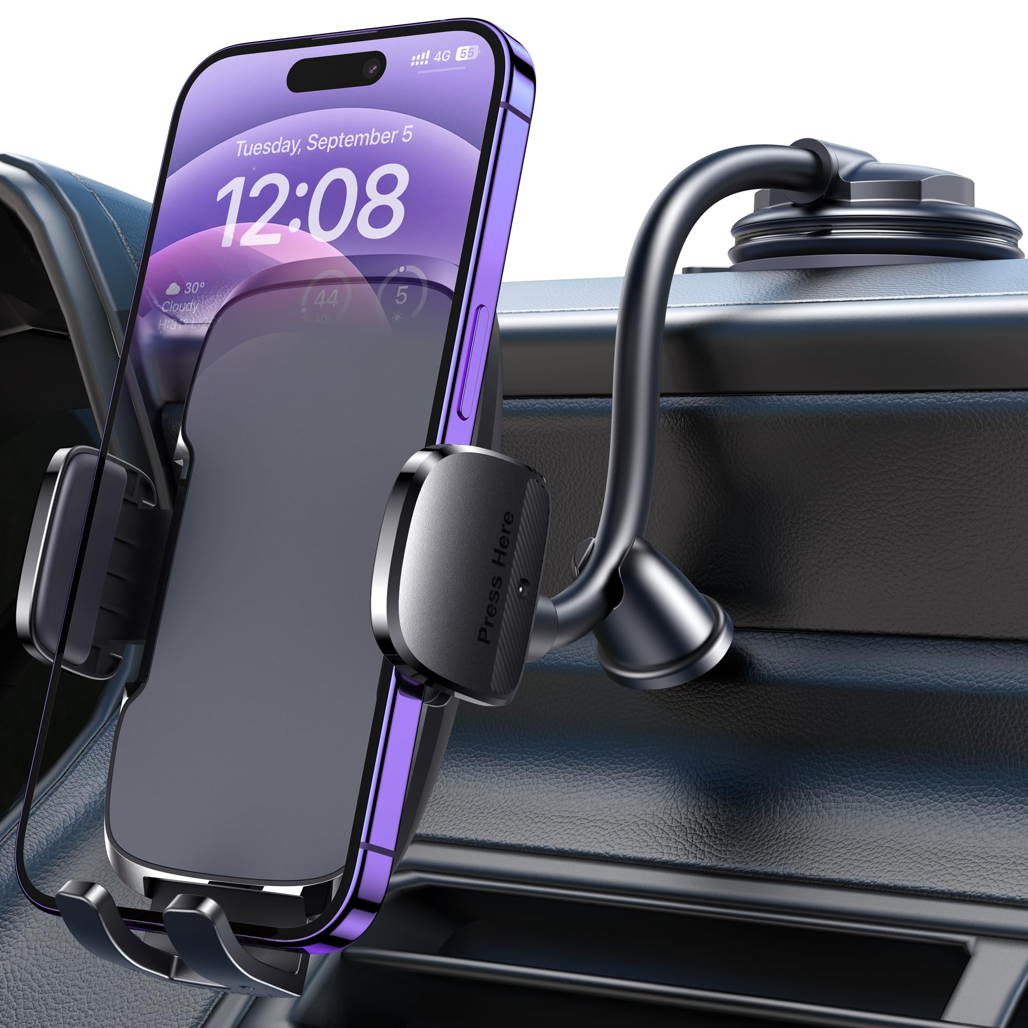 Flexible Arm Car Phone Holder