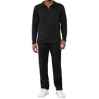 Men’s Quarter Zip Tracksuit Set