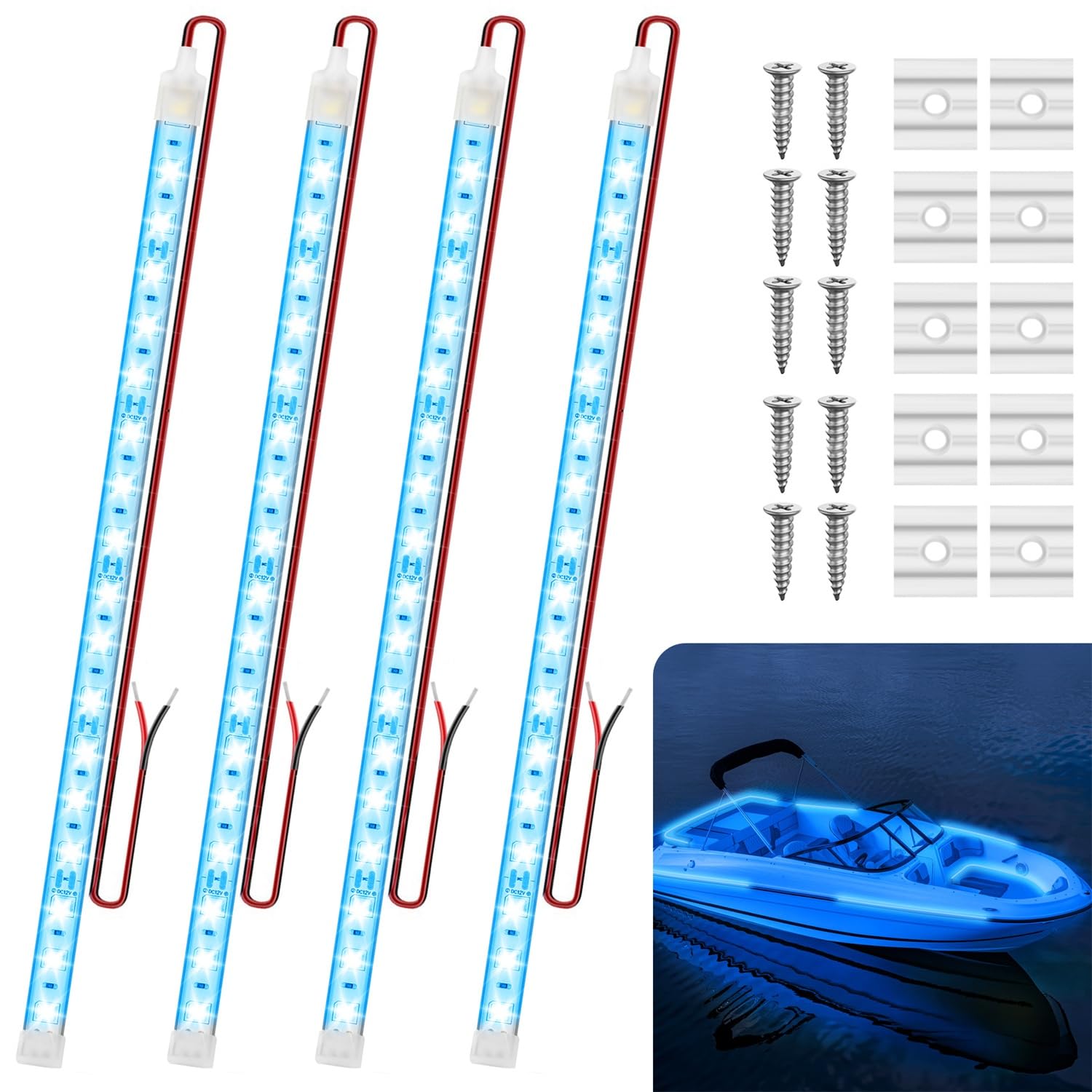 Marine LED Strip Lights Set