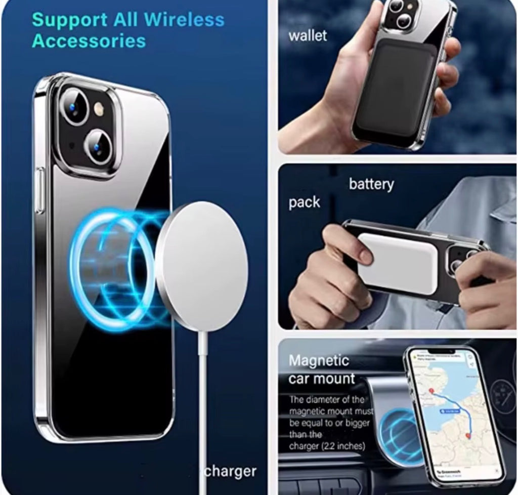 Premium Clear Magnetic Phone Case