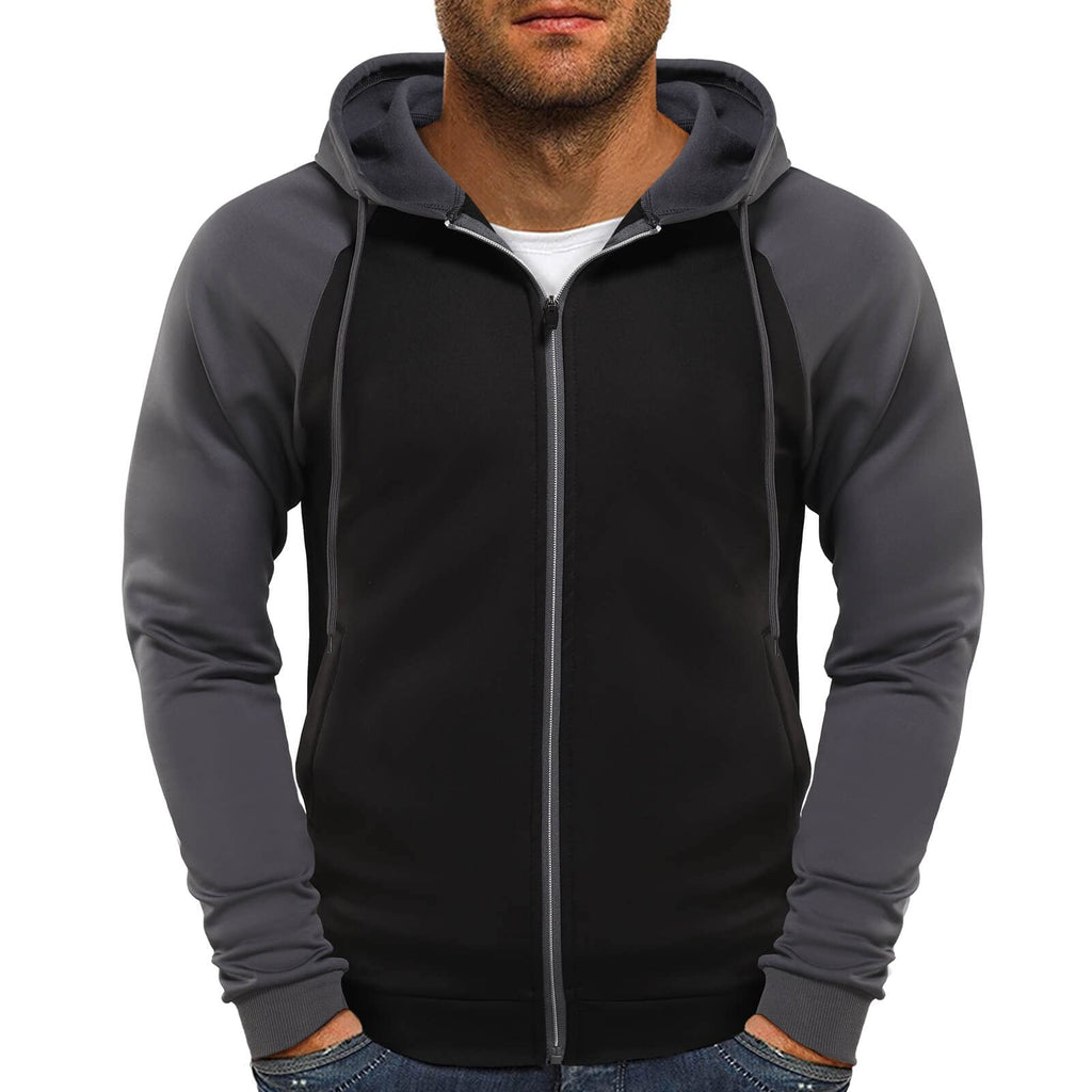 Men’s Zip-Up Fleece Hoodie