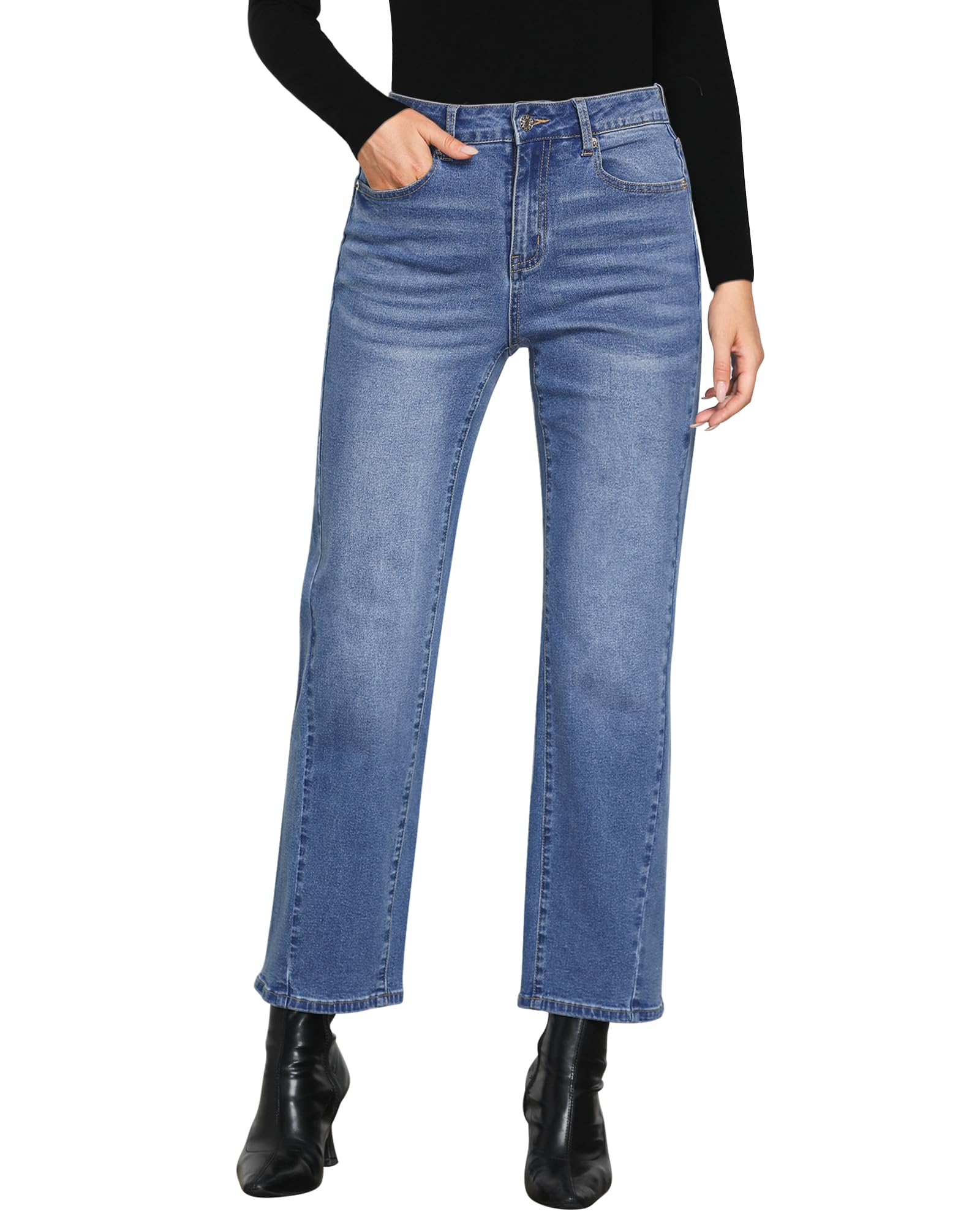 Women’s High Waist Baggy Jeans