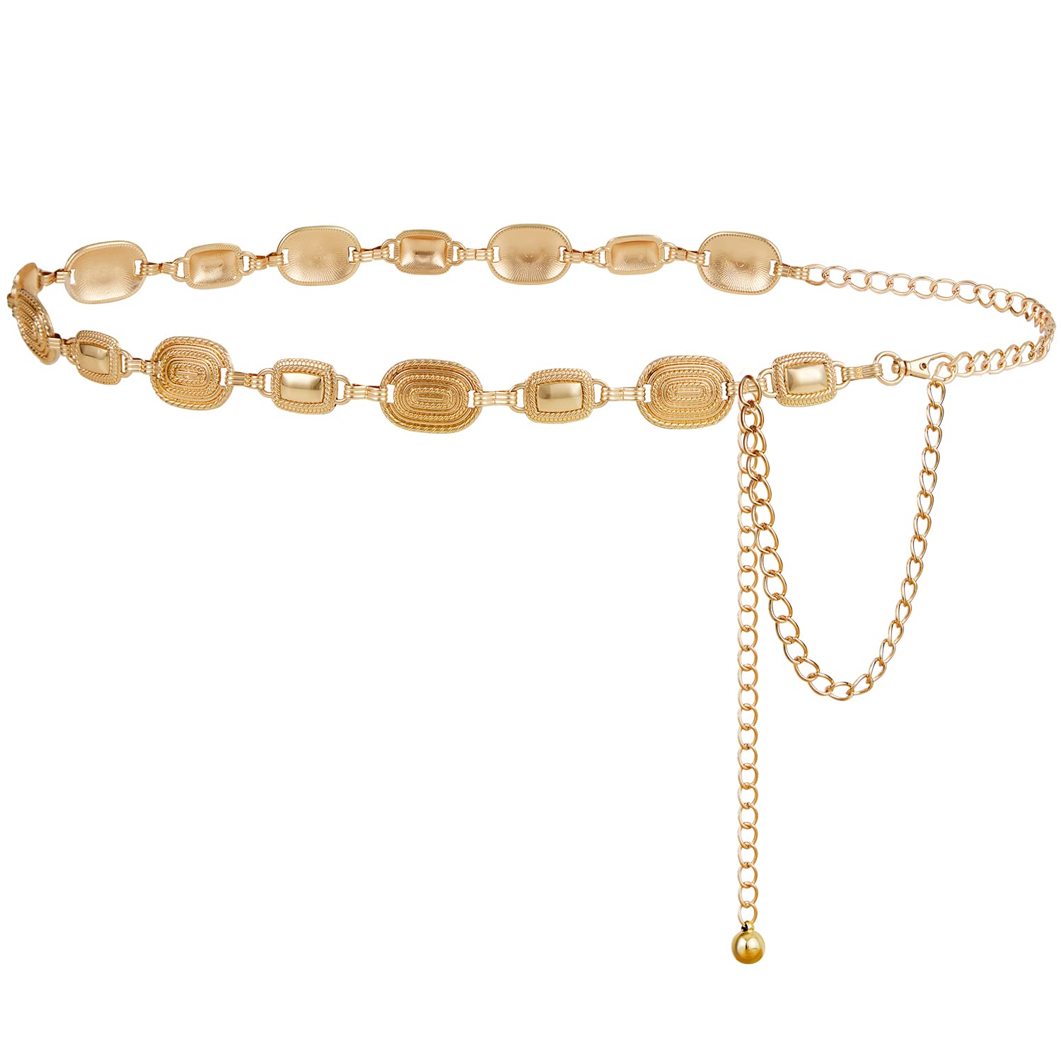 Concho Chain Waist Belt for Women