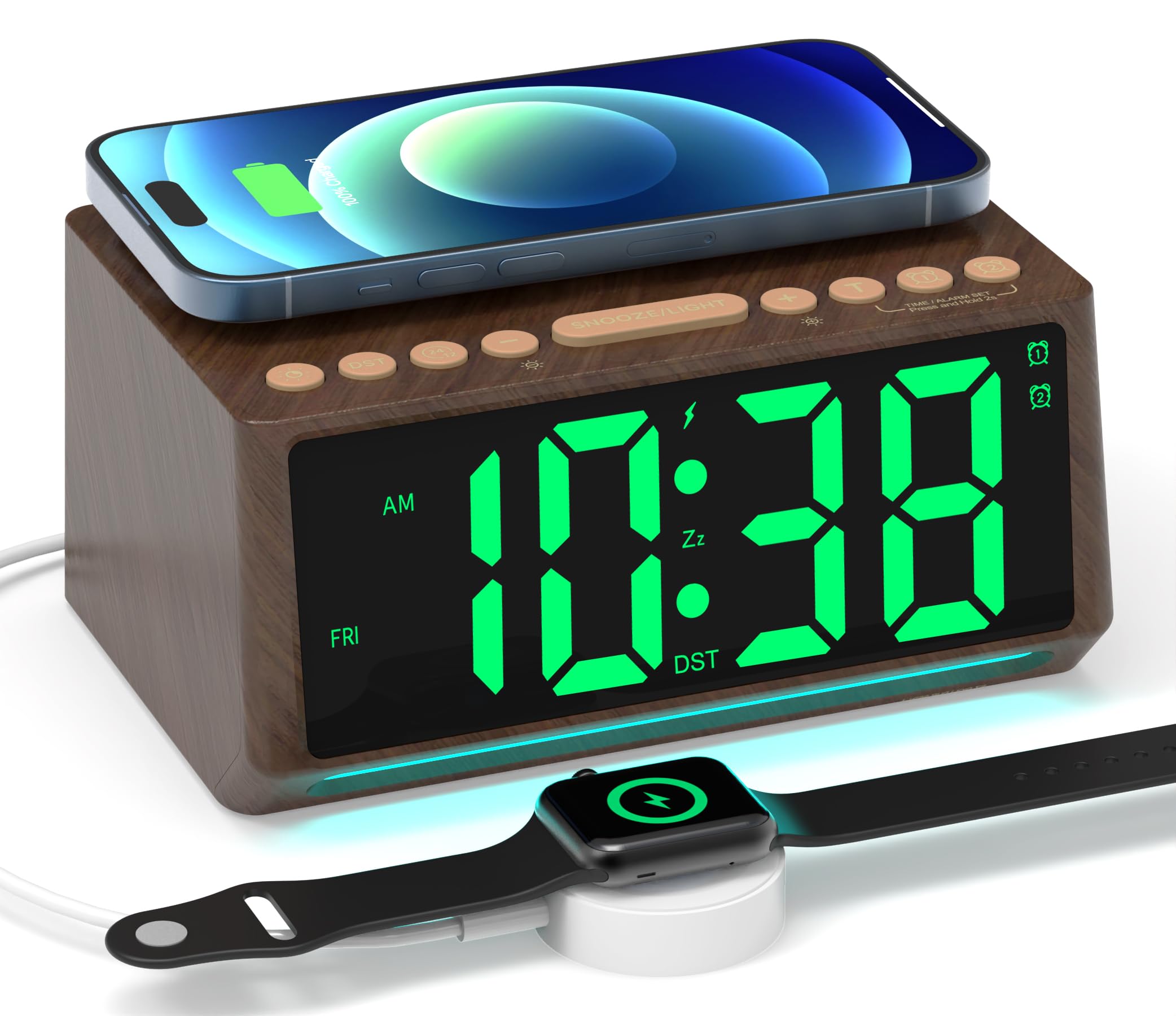 Retro Digital Alarm Clock
