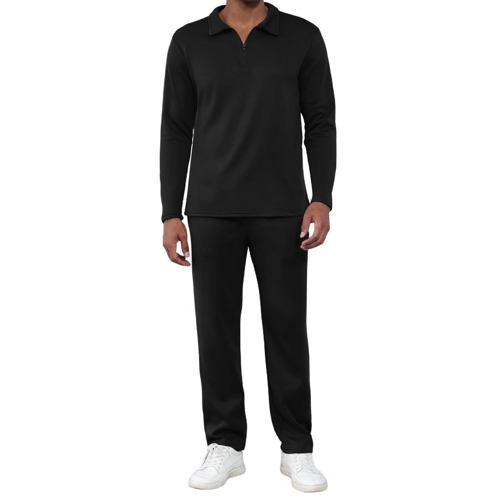 Men’s Quarter Zip Tracksuit Set