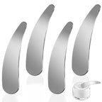 4-Piece Mini Metal Cosmetic Spatula Set