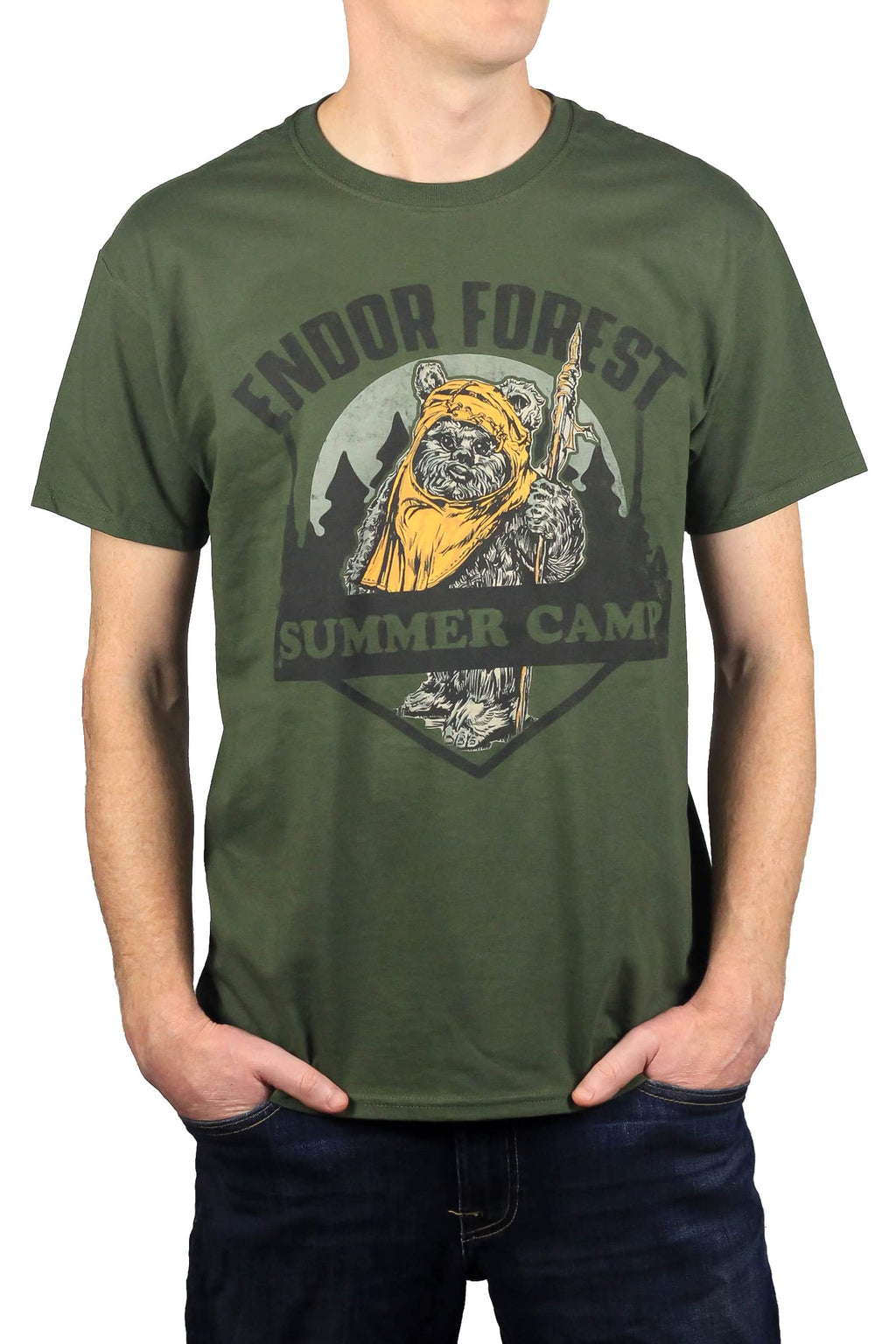 Star Wars Endor Forest Graphic T-Shirt