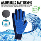 Pet Grooming Glove Brush