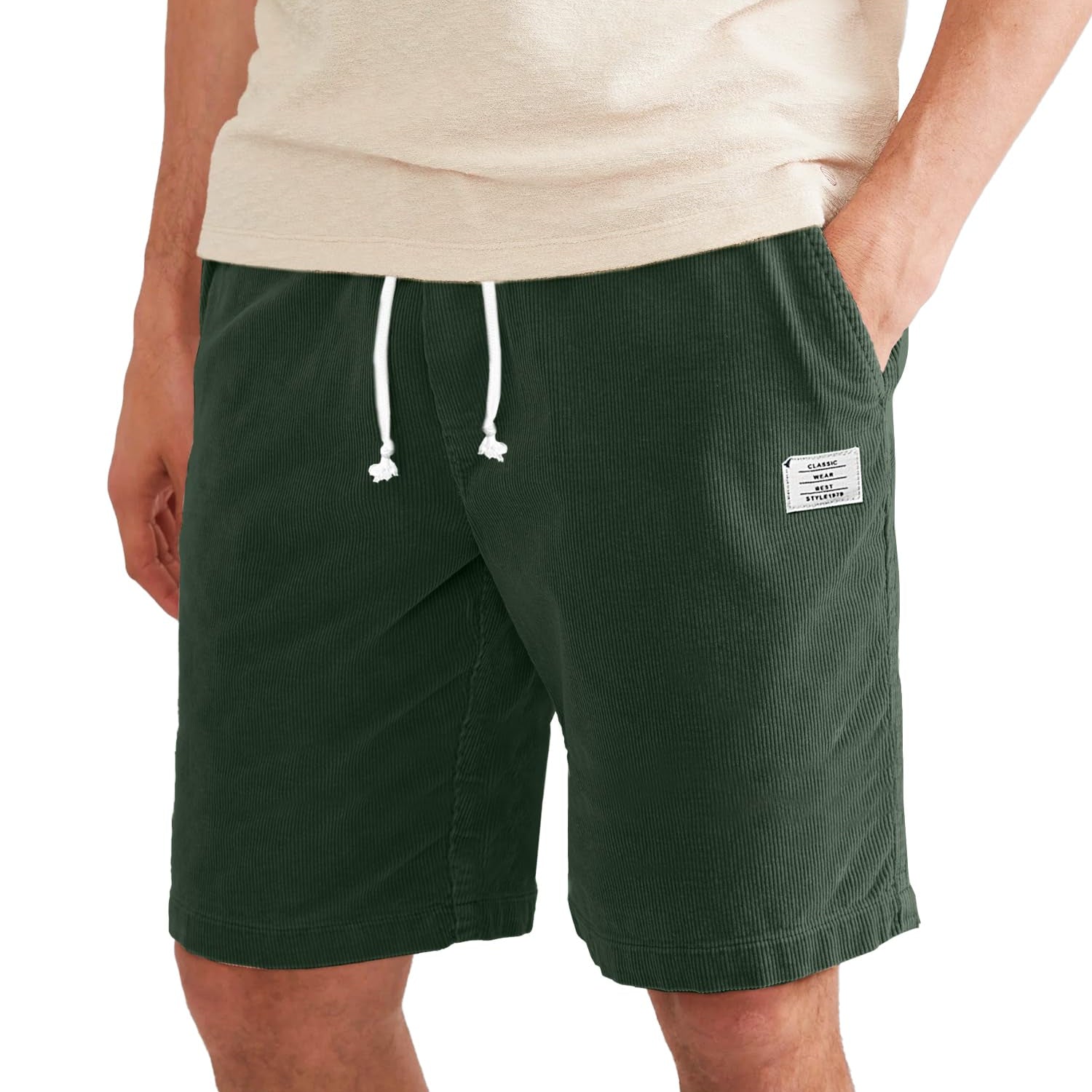 Men’s Corduroy Cotton Shorts