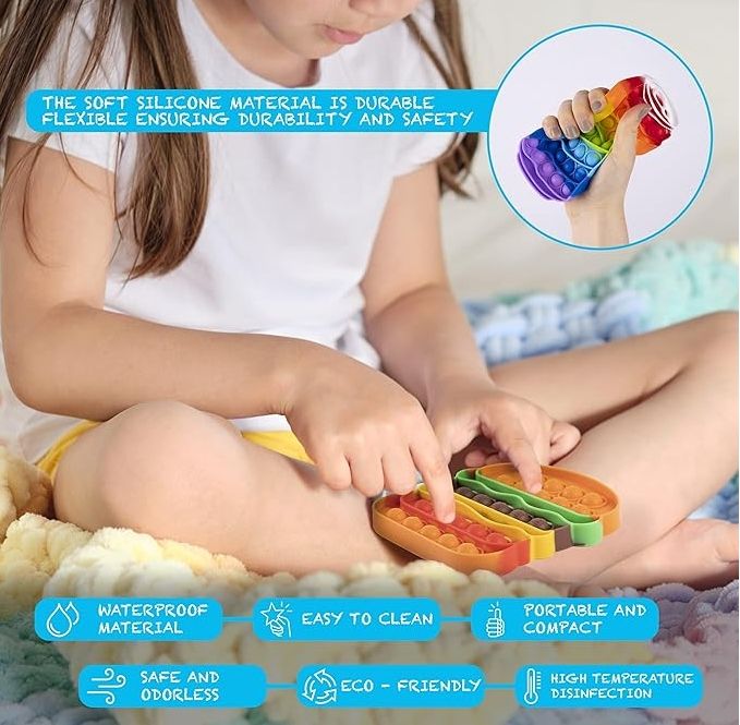 Food Pop Fidget Toy Set (4pcs)