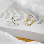 925 Silver Adjustable Ring