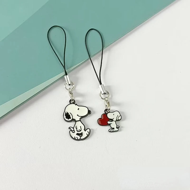 Snoopy Cartoon Key Lanyard