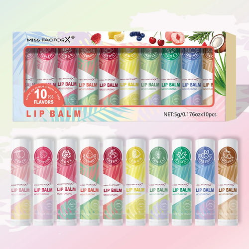 10PCS Moisturizing Lipstick Set