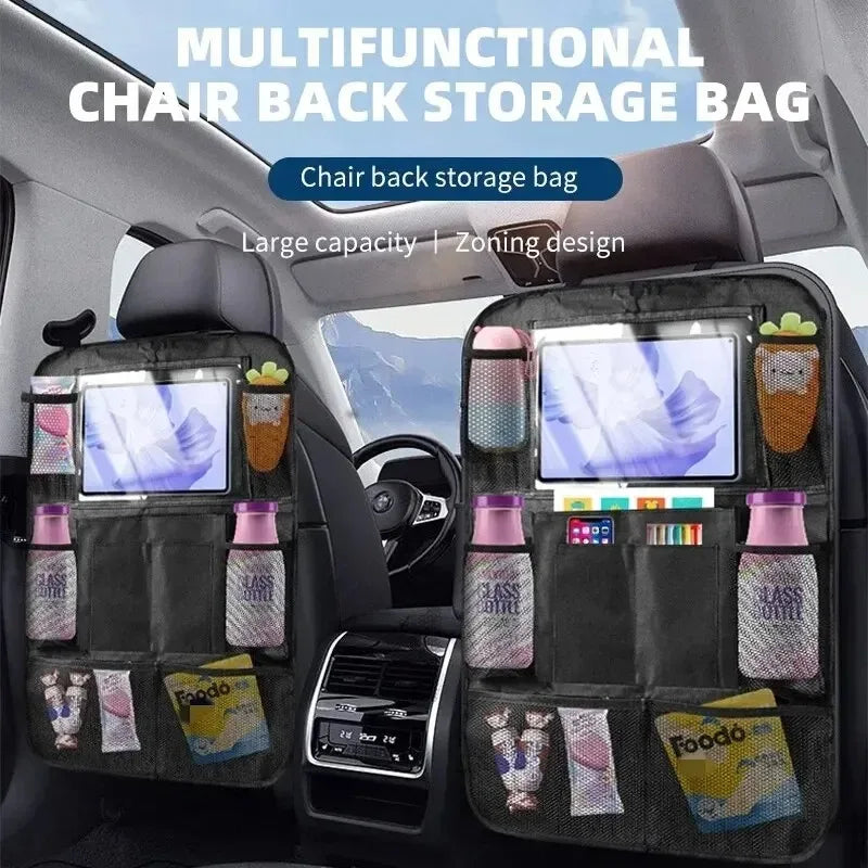 Car Seat Back Storage Organizer