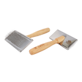 Wooden Slicker Grooming Brush