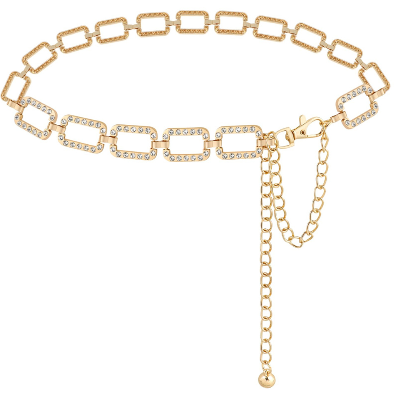 Rhinestone Crystal Waist Chain