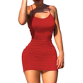 Backless Spaghetti Strap Summer Dress