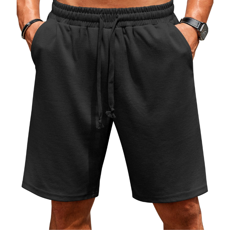 Flat Front Stretch Shorts
