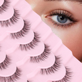 Wispy False Eyelashes Kit