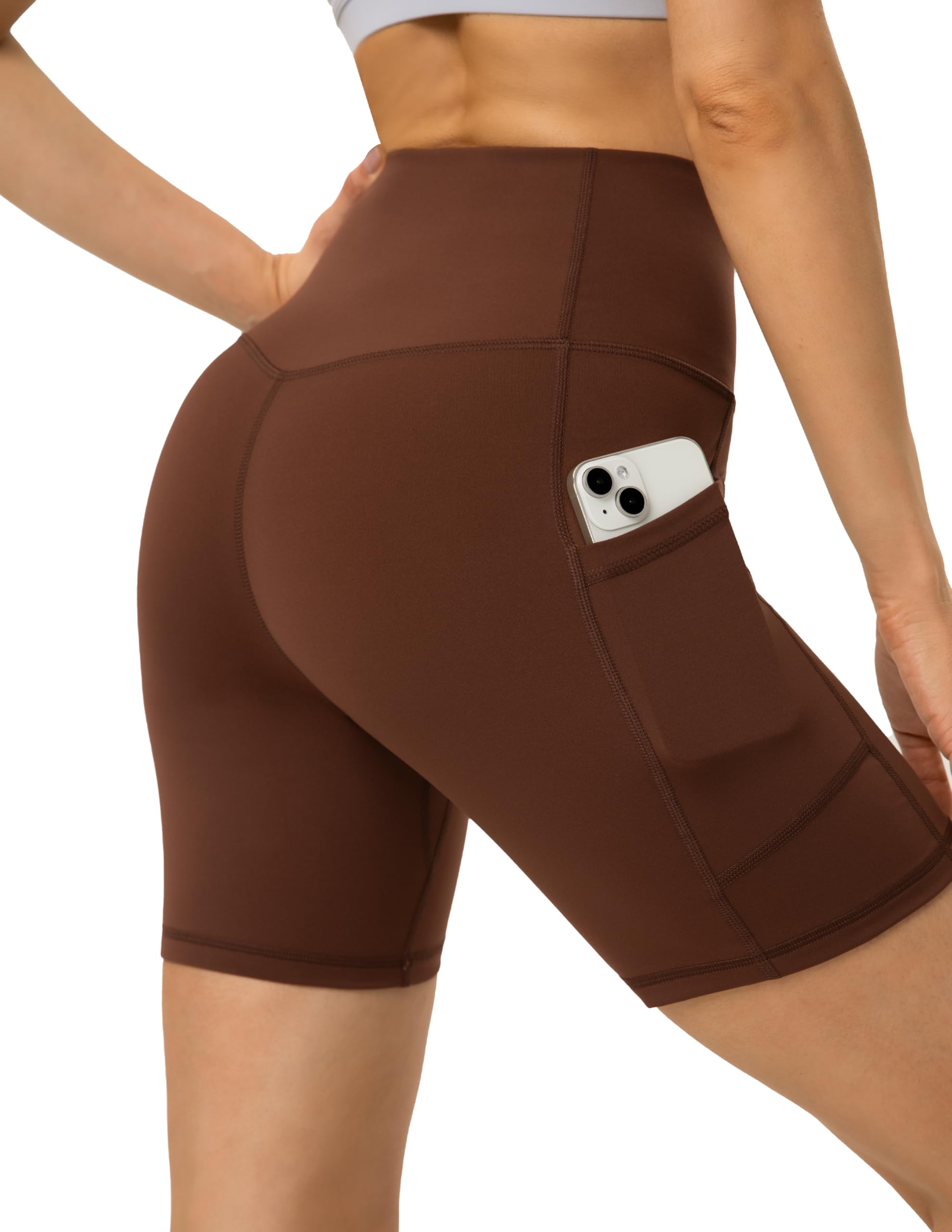 High-Waist 6” Yoga Biker Shorts