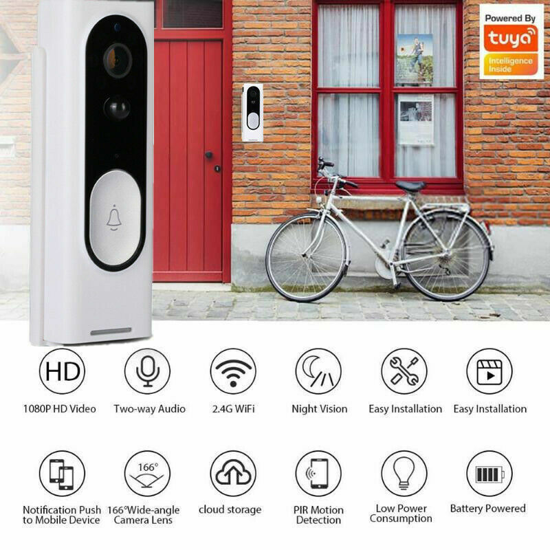 WiFi Ring Video Doorbell 1080P HD