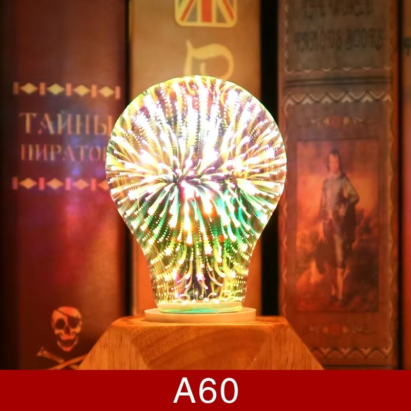 3D Fireworks LED Bulb
