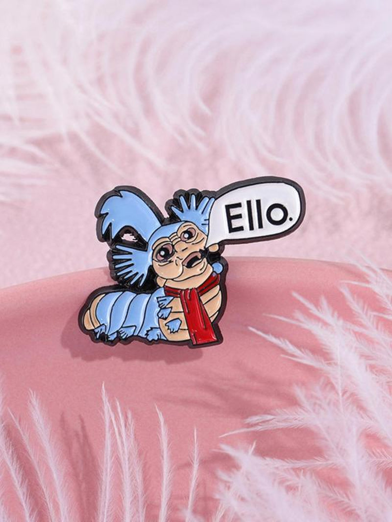 Cartoon Monster Brooch Pin