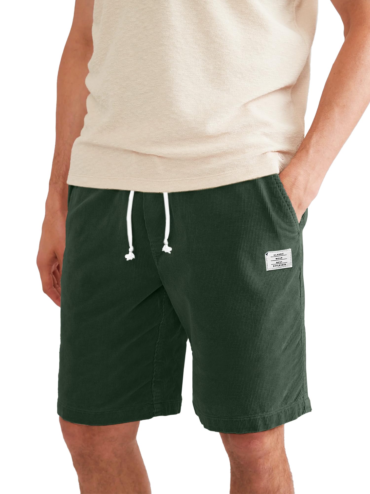 Men’s Corduroy Cotton Shorts