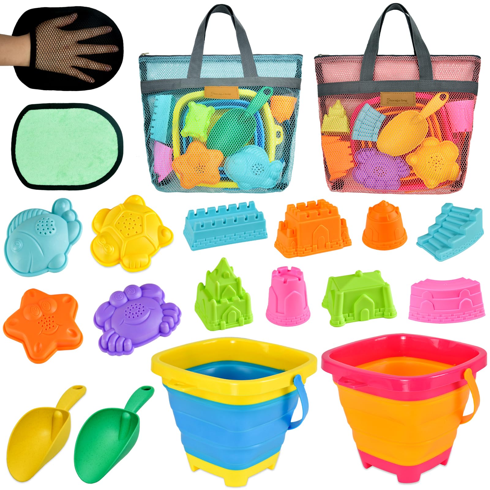 Collapsible Beach Sand Toy Set