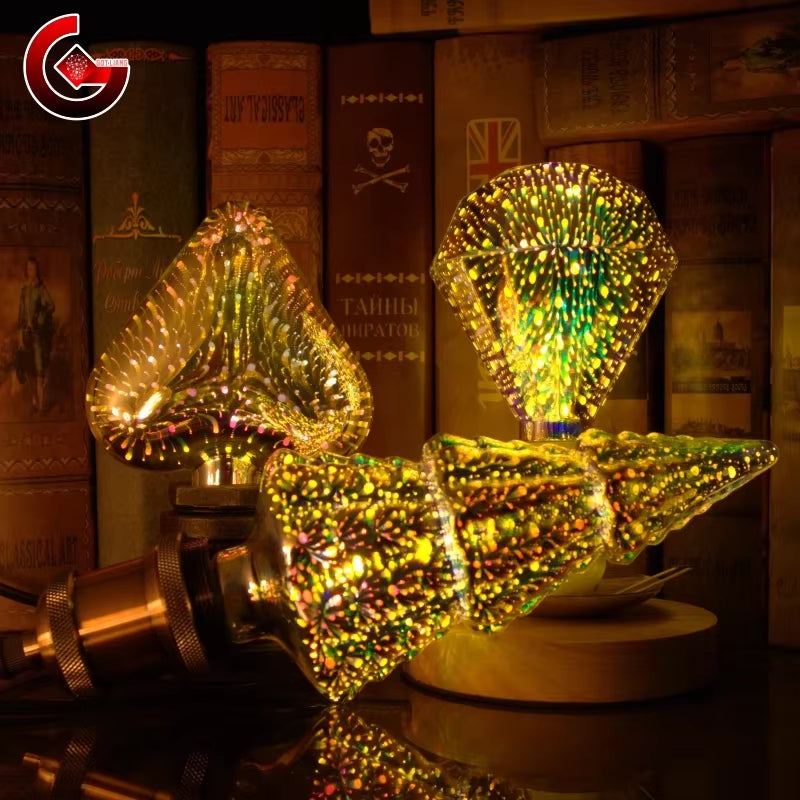 3D Fireworks LED Bulb