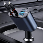 4-in-1 Retractable Car Charger