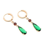 18K Gold Huggie Hoop Earrings