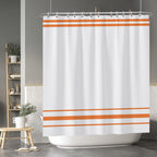 Striped Shower Curtain Set