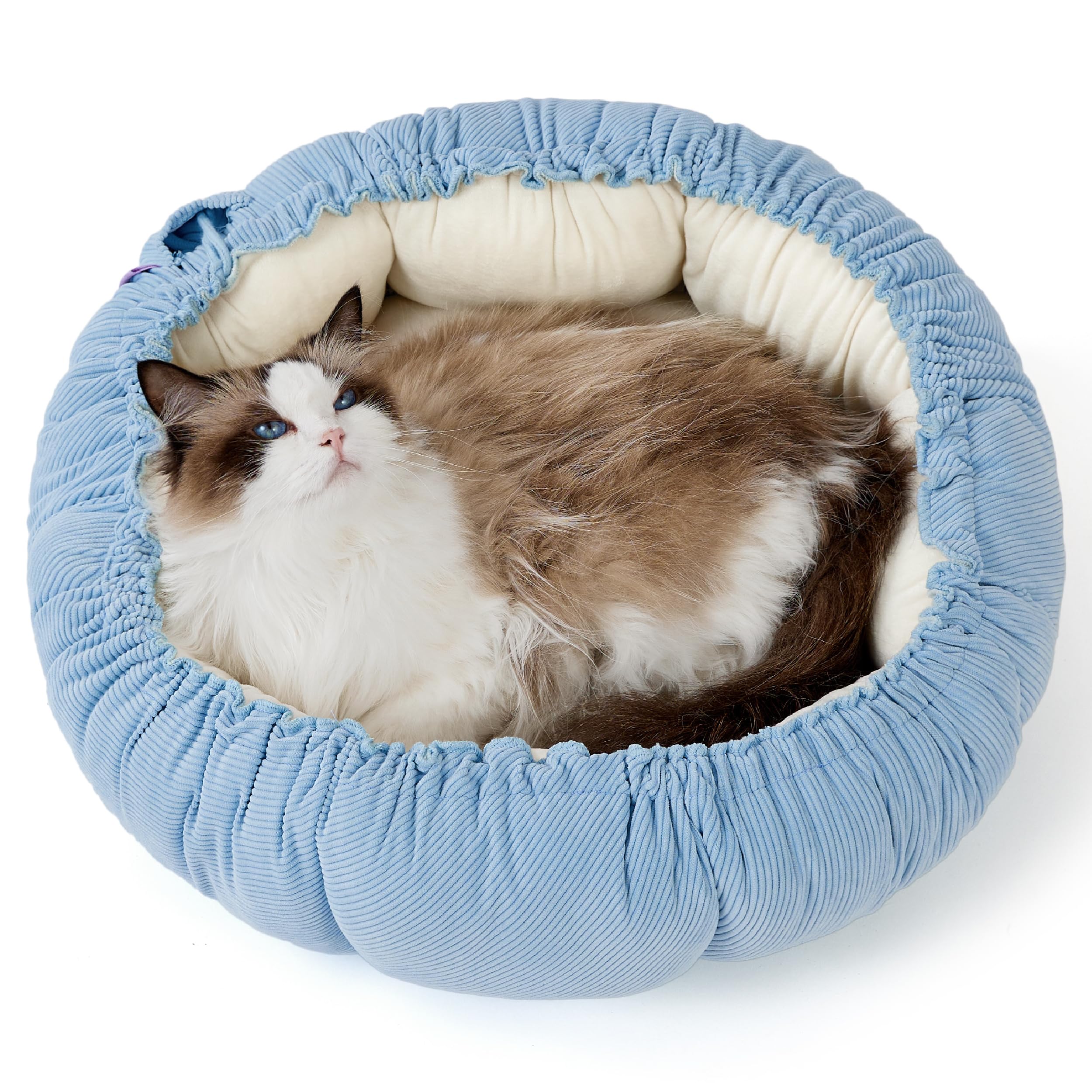 Washable Donut Cat Bed