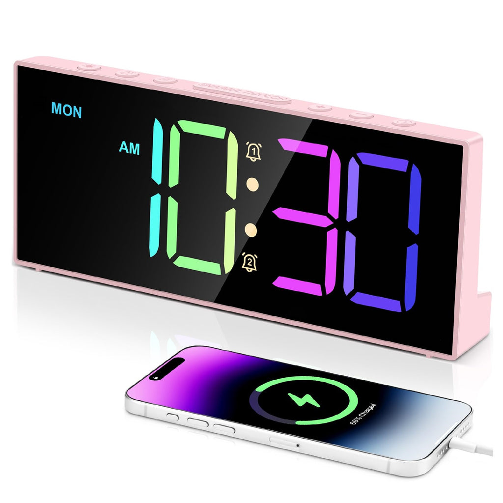 Large Display Cute Bedroom Clock