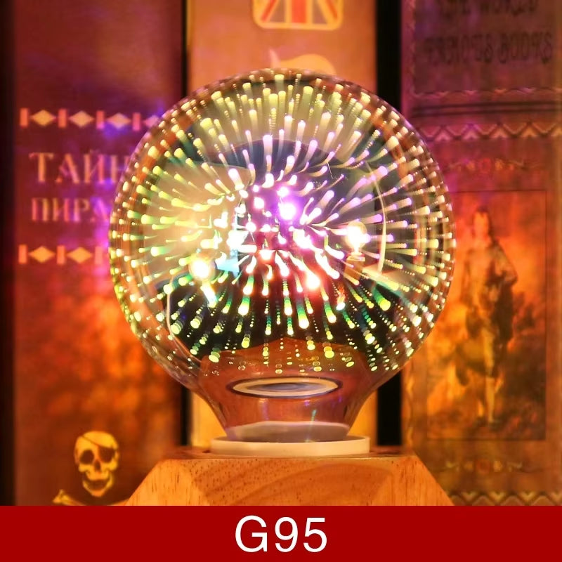3D Fireworks LED Bulb