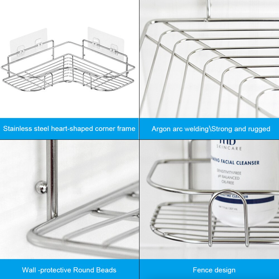 Corner Shower Caddy Shelf